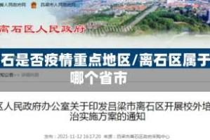 离石是否疫情重点地区/离石区属于哪个省市