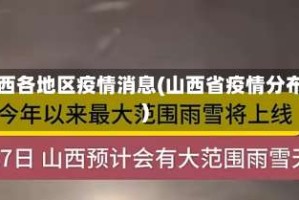 山西各地区疫情消息(山西省疫情分布)