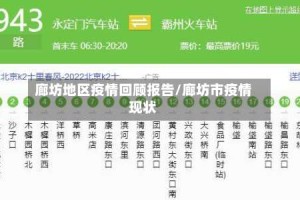 廊坊地区疫情回顾报告/廊坊市疫情现状