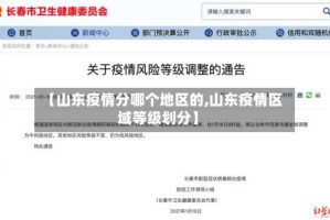 【山东疫情分哪个地区的,山东疫情区域等级划分】
