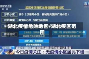 湖北疫情危险地区/湖北疫区范围