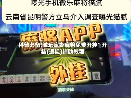 科普必备!微乐家乡麻将免费开挂”开挂(透视)辅助教程-第2张图片