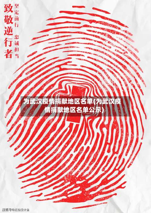 为武汉疫情捐献地区名单(为武汉疫情捐献地区名单公示)-第1张图片