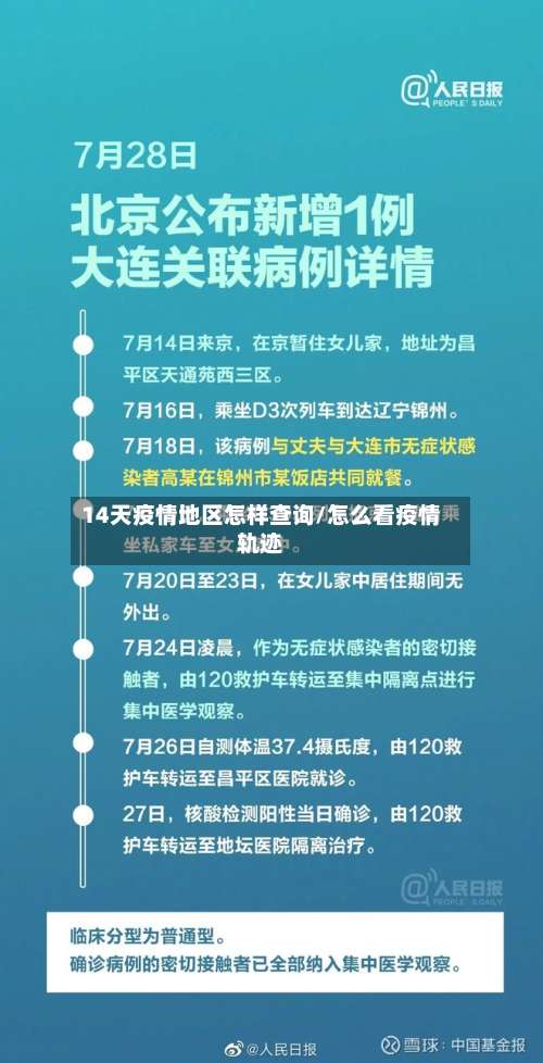 14天疫情地区怎样查询/怎么看疫情轨迹-第1张图片
