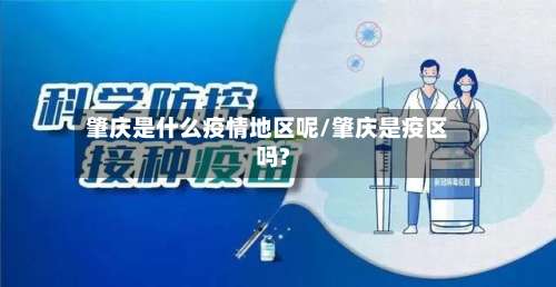 肇庆是什么疫情地区呢/肇庆是疫区吗?-第3张图片