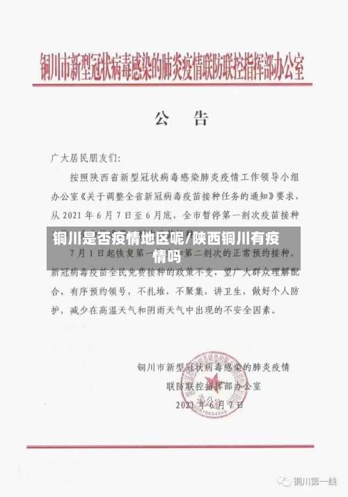 铜川是否疫情地区呢/陕西铜川有疫情吗-第3张图片
