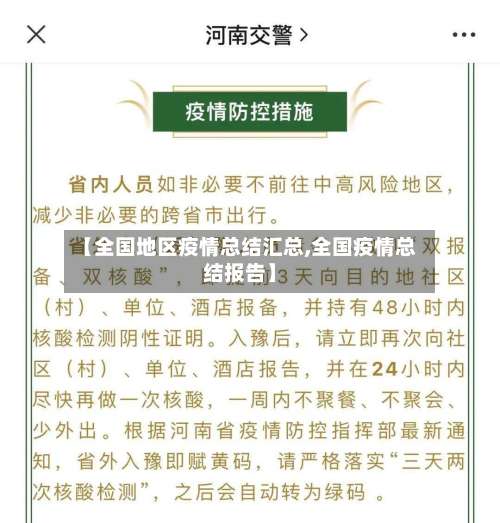 【全国地区疫情总结汇总,全国疫情总结报告】-第1张图片