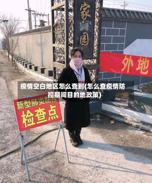 疫情空白地区怎么查到(怎么查疫情防控期间目的地政策)-第1张图片
