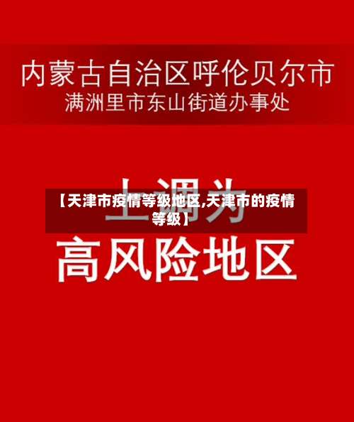 【天津市疫情等级地区,天津市的疫情等级】-第1张图片