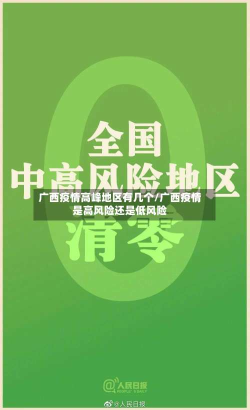 广西疫情高峰地区有几个/广西疫情是高风险还是低风险-第1张图片